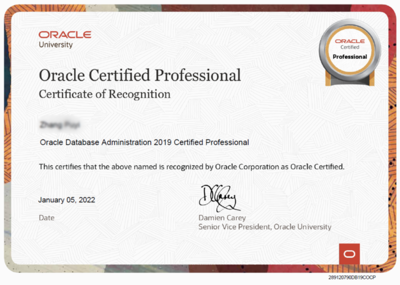 ORACLE OCA+OCP認(rèn)證培訓(xùn) 開(kāi)啟專(zhuān)業(yè)數(shù)據(jù)庫(kù)管理職業(yè)生涯